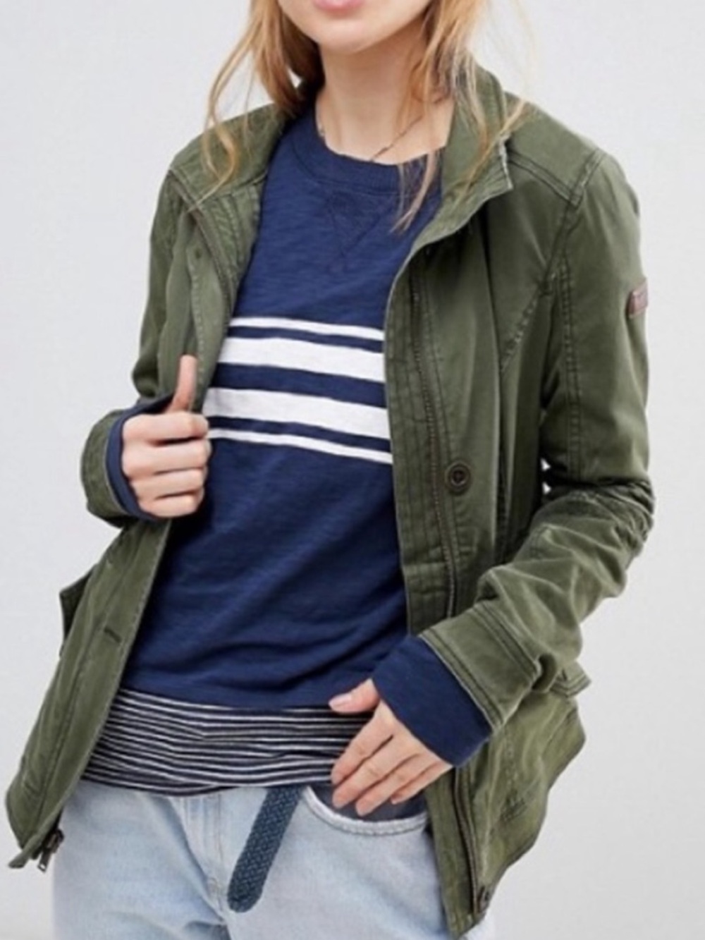 Hollister - Olive Utility Jacket